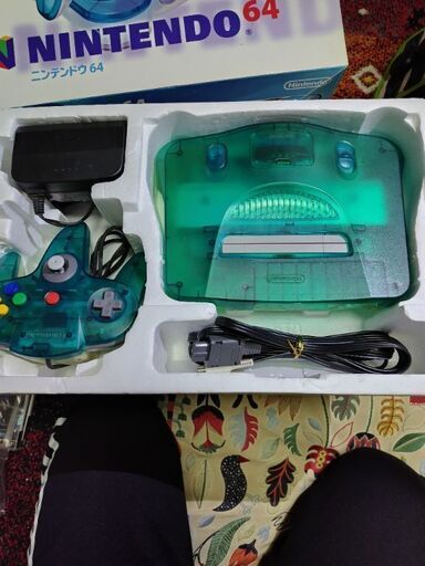 Nintendo64  クリアブルー　NUS-001