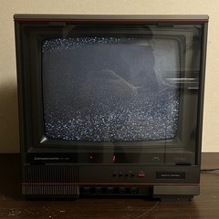 三菱 レトロ ブラウン管テレビ