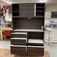 S770 ☆ 土井インテリア キッチンボード、食器棚、幅119cm Used