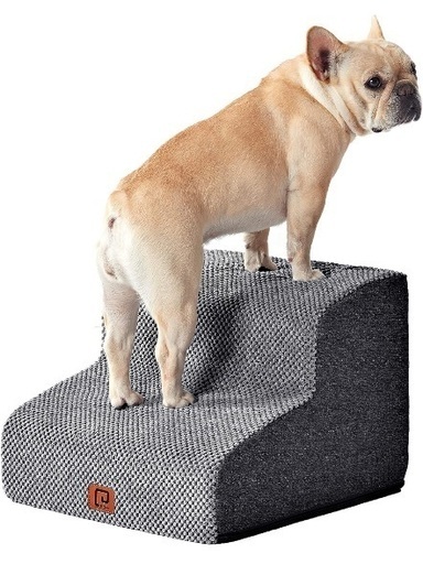 犬　ペットステップ　2段　グレー