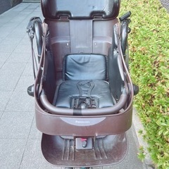 Panasonic 子乗せ電動自転車　電動アシスト自転車　カーキ　20インチ
