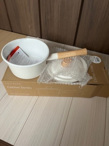 富士ホーロー ソースパン コットンシリーズ 16cm Cotton Series