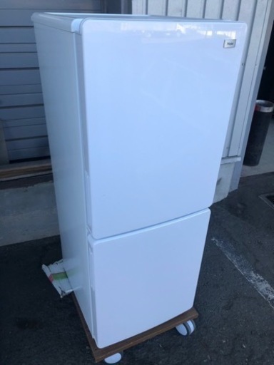 福岡市内配送無料　ハイアール Haier JR-NF148A W [ファン式 冷蔵冷凍庫 148L 右開き 2ドア ホワイト]