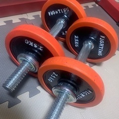 【最終値下げ】ベンチ台 ダンベル プレートセット