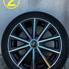 【美品】17インチホイール 4本セット　セダンにおすすめ