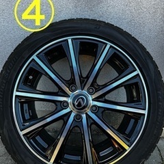 【美品】17インチホイール 4本セット　セダンにおすすめ