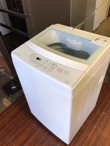 福岡市内配送設置無料　ニトリ 全自動洗濯機6㎏  NTR60 ホワイト