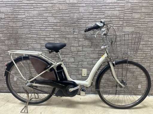 新春SALE東京23区配達無料　新基準　ヤマハ　パスラフィーニ　8.1Ah リチウム 電動自転車 中古 1829