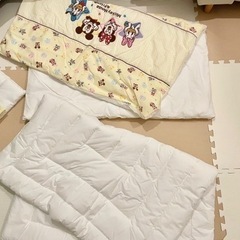 【新品未使用】 ベビー掛布団 × 2 枕 セット
