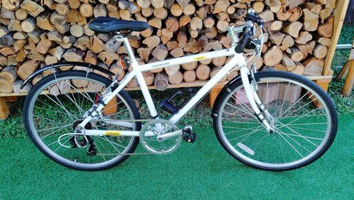 ※　受け渡し完了　※　　　　　　　　　　　　　　　　　　　　　　　２６インチ　前後ライト付き　クロスバイク　完全整備品　7段変速　weekend bikes
