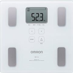 オムロン 体重・体組成計 カラダスキャン ホワイト HBF-214-W