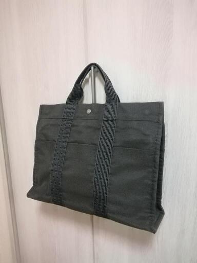 美品。HERMES エルメス エールラインMM トートバッグ