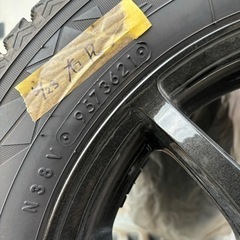 【値下げ】155/65/14 スタッドレス、ホイールセット