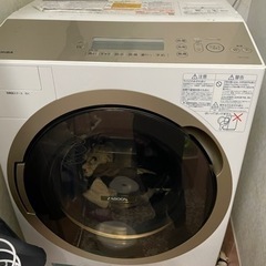 ジャンク品 ZABOON ドラム式洗濯機 