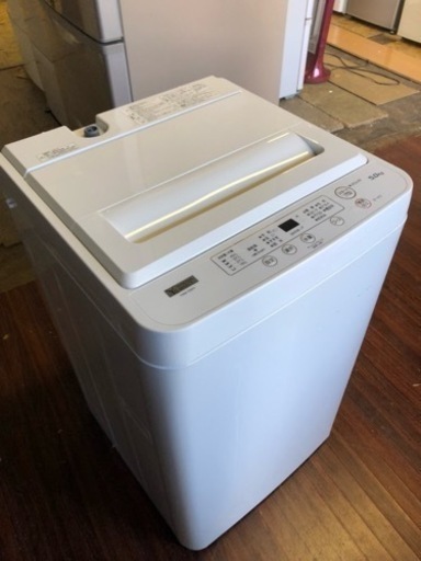 北九州市内配送無料　保証付き　ヤマダオリジナル 全自動洗濯機 (洗濯5.0kg) アーバンホワイト YWMT50H1