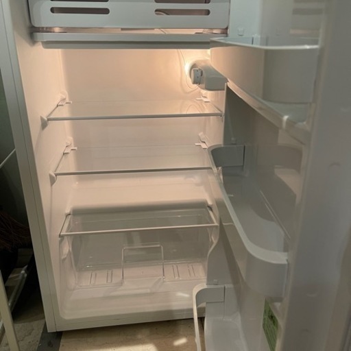 アイリスオオヤマ ノンフロン冷蔵庫 IRJD-9A-W 93L - 冷蔵庫 