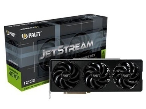 未開封 GeForce RTX 4070Ti JetStream 12GB