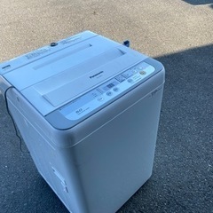 福岡市内配送設置無料　パナソニック 5.0kg 全自動洗濯機　シルバーPanasonic NA-F50B10-S