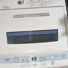 AQUA　6キロ洗濯機
