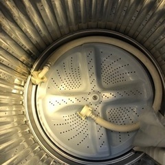 福岡市内配送無料　シャープ SHARP ES-TG55L-A [たて型洗濯乾燥機（5.5kg） ブルー系]