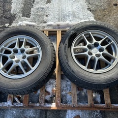 TOYO⭐︎Winter TRANPATH TX☆215/70R16☆2019年製☆4本セット☆ランエボⅩ16インチホイール付き