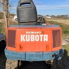 現状販売！KUBOTA クボタ KH-021★ミニユンボ★油圧ショベル