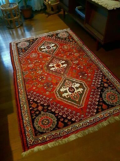 ペルシャ絨毯　165×105cm　キリム　ラグ