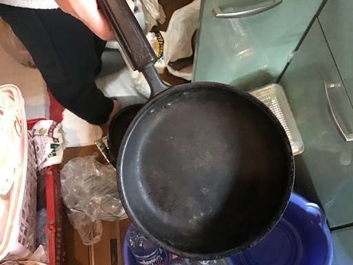 小型鉄フライパン