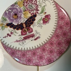 WEDGWOOD バタフライ ブルーム プレート21cm 4枚(絵変わり)セット