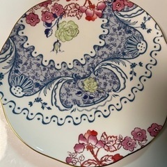 WEDGWOOD バタフライ ブルーム プレート21cm 4枚(絵変わり)セット