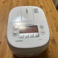 炊飯器(3合)　TOSHIBA RC-5XL 2018年製