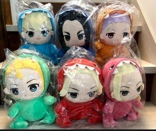 東京リベンジャーズちびキャラ恐竜ぬいぐるみ