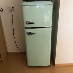 アイリスオーヤマ　冷蔵庫　緑　スパイファミリー