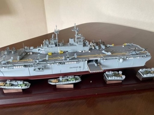 USS WASP LHD-1 1:350 戦艦模型　完成品
