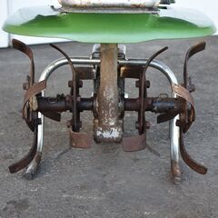 【ジモ取引終了4/28】≪yt1049ジ≫ 人気色 ホンダ カセットガス耕うん機 ピアンタ FV200-JG オリーブグリーン HONDA Pianta ガスパワー 現状品 51209-02+