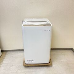 ガラス?】冷蔵庫SHARP 137L 2020年製 SJ-GD14F-B 洗濯機SHARP 6kg 2021年