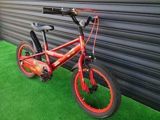 子供用自転車16インチ】ides アイデス CARS カーズ【引取限定・現状
