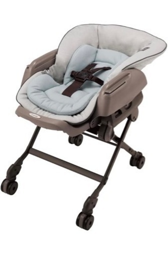 【お譲り先決定】combi ハイローチェア　ネムリラ　電動　AUTO SWING LM ミントグレー