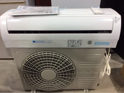 未使用長期保管品 ※HITACHI 6〜8畳 2.2kw ルームエアコン RAS-AJ22Z 2010年製