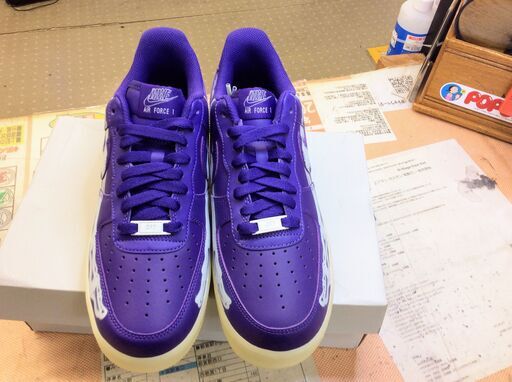 NIKE｜AIR FORCE1 '07 SKELETON｜コートパープル AIR FORCE 1 07