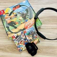 Switch スーパーマリオパーティ＋リングフィットアドベンチャ...