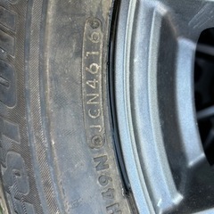 アルミタイヤ付 4本セット 195/65R-15 2016年中古　