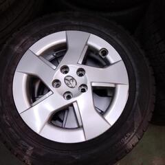 30プリウス 純正アルミホイール スタッドレスタイヤセット 195/65R15 DUNLOP