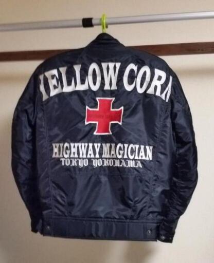 YELLOW CORNライダースジャケット Mサイズ