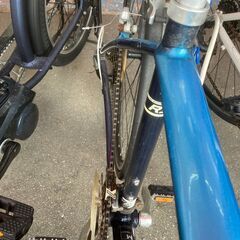 700C クロスバイク GIANT ESCAPE R3 2017 青系 スポーツタイプ 自転車※ギア調子悪い為現状販売 No.693● ※現金、クレジット、スマホ決済対応※