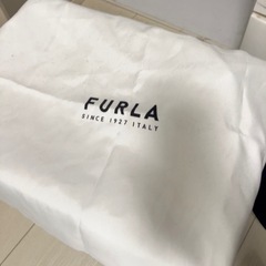 フルラ　FURLA ショップ袋　シルク