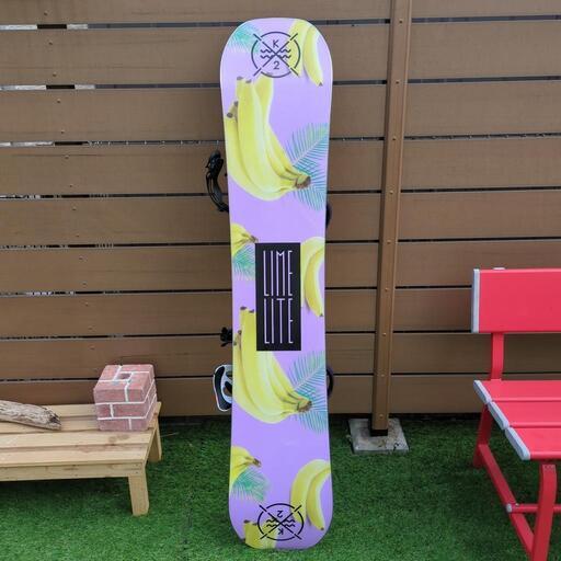 Roxy スノーボード バインディング付き ケース付き 142 カバー付き