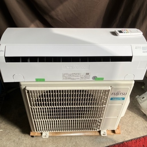 佐賀中古エアコンFUJITSU2021年2.2KW税込取付込139番