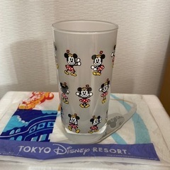 【新品:未使用】 グラス ミニーマウス　Tokyo Disney...