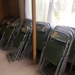 中古パイプ椅子36台　取り引き完了しました！